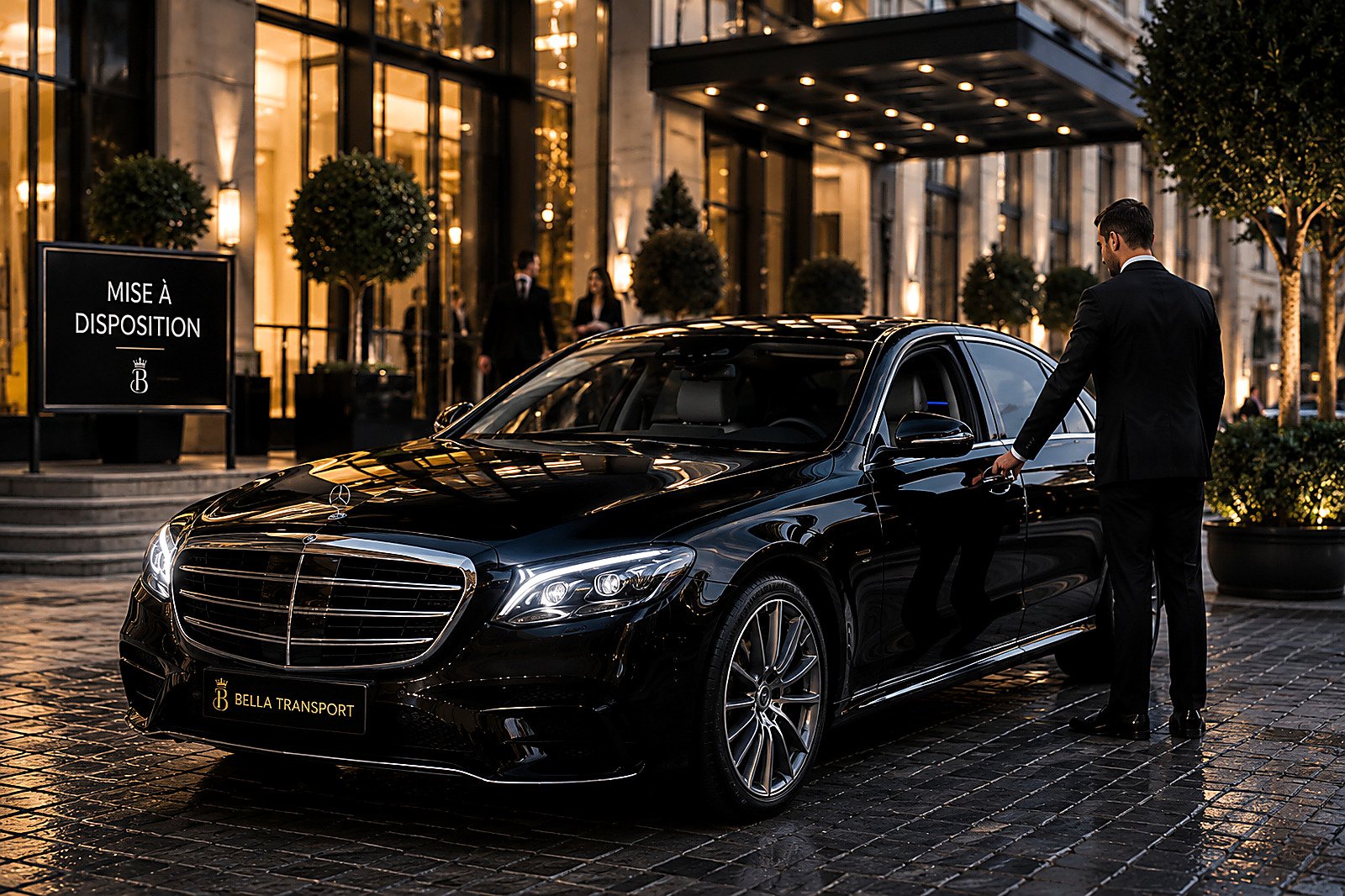 Mise à disposition chauffeur privé premium Bella Transport Paris - Chauffeur privé à Paris et Île-de-France