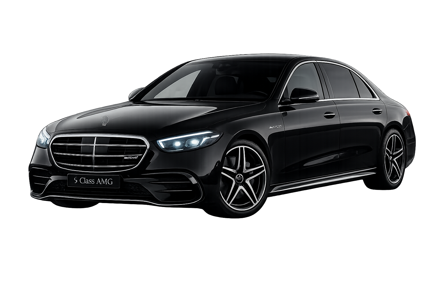 Mercedes Classe S First Class avec chauffeur privé Bella Transport à Paris